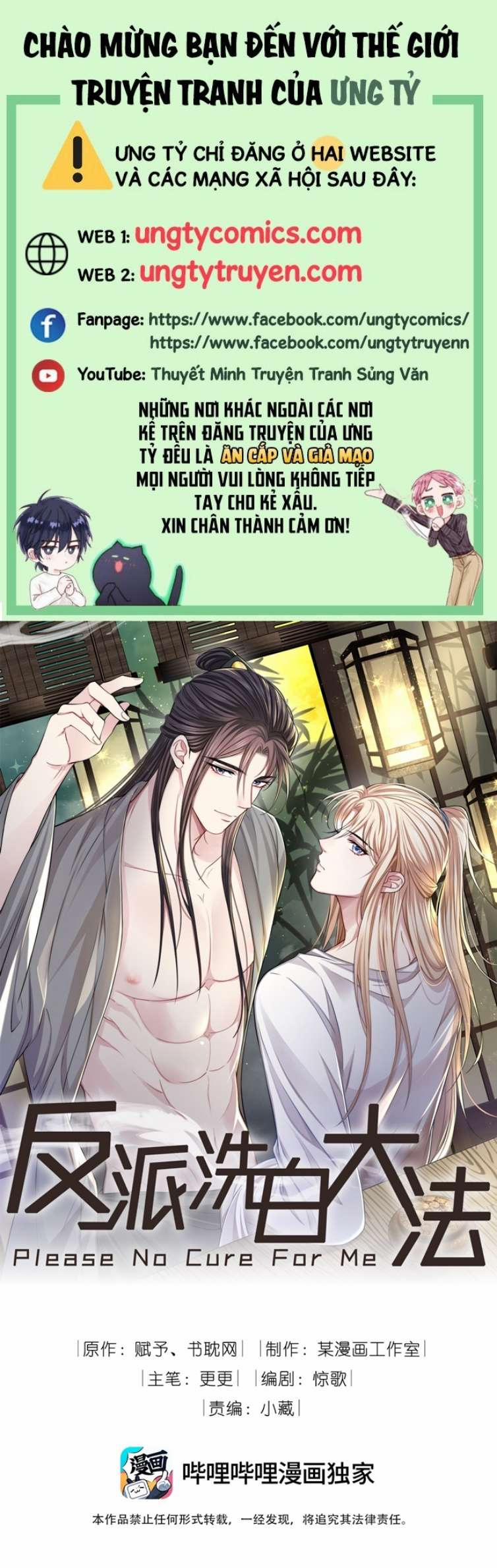 Đại Pháp Tẩy Trắng Của Phản Diện 22 trang 0