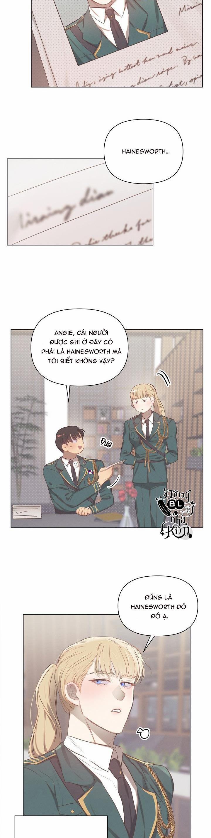 ĐẠI ÚY YÊU DẤU CỦA TÔI 1 trang 12