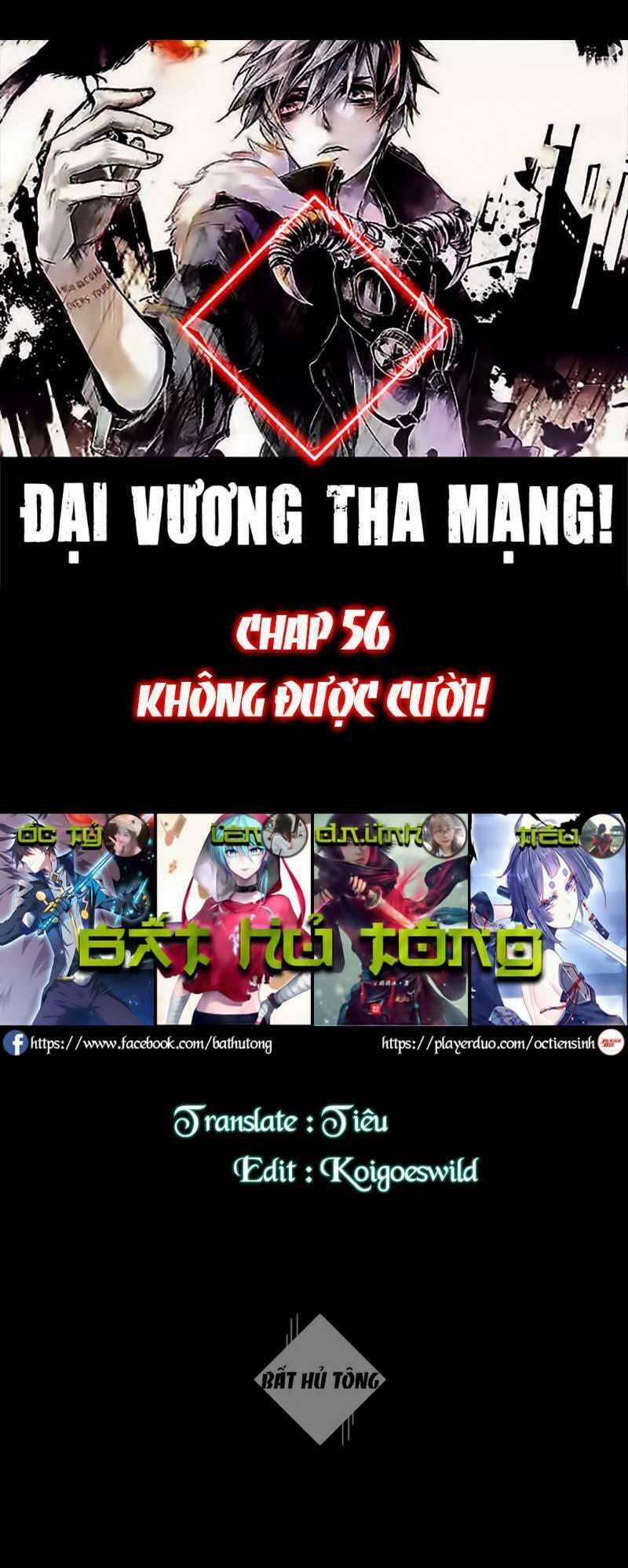Đại Vương Tha Mạng 56 trang 0