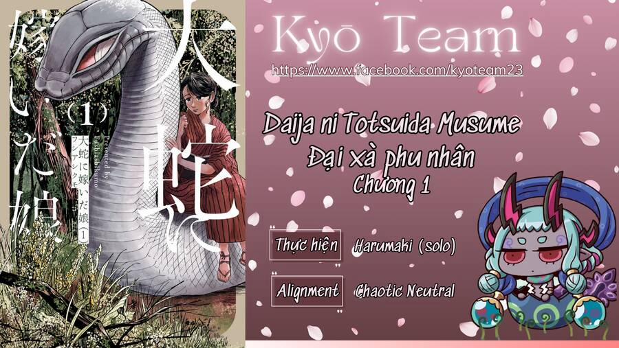 Đại Xà Phu Nhân 1 trang 0