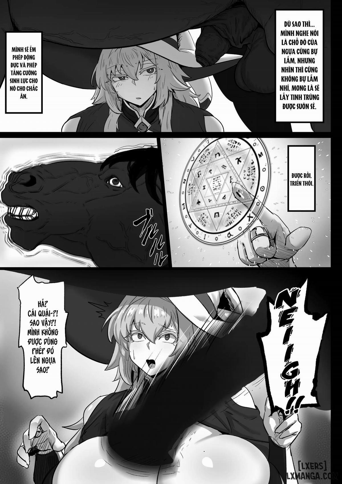 Daikensha-sama to Uma no Himitsu Recipe Oneshot trang 4