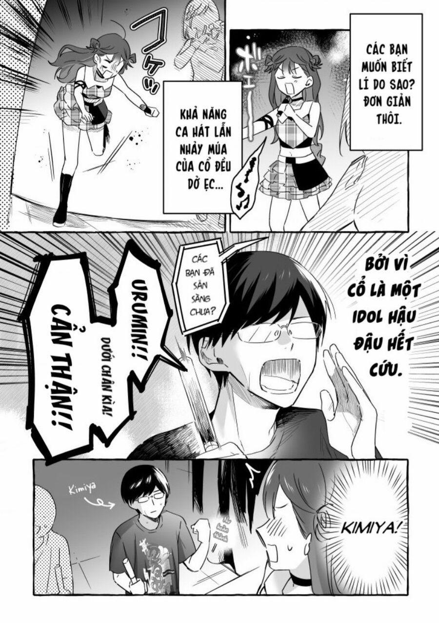 Damedol: Cô Idol Hậu Đậu Và Người Hâm Mộ Duy Nhất Trên Thế Giới 19.5 trang 1