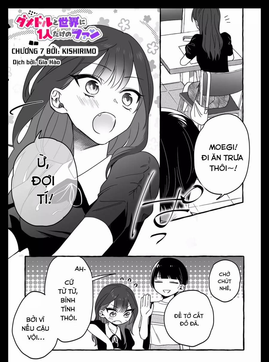 Damedol: Cô Idol Hậu Đậu Và Người Hâm Mộ Duy Nhất Trên Thế Giới 7 trang 0