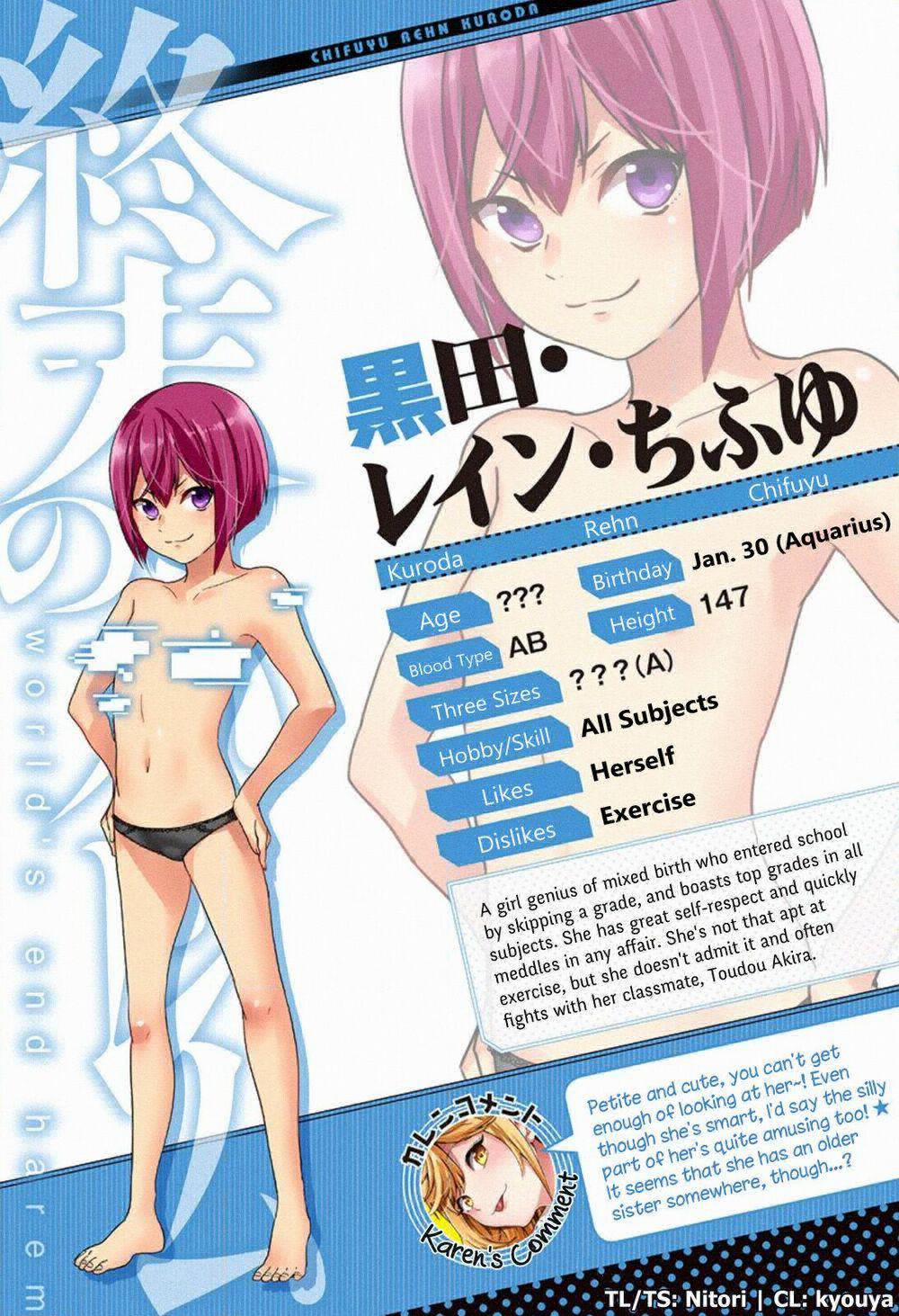 Dàn Harem Cuối Cùng 0.0 Thông tin nhân vật trang 9