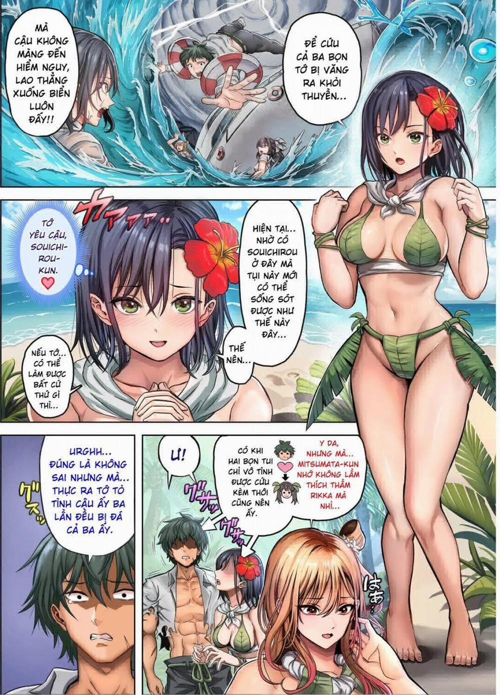 Dàn Harem Nơi Hoang Đảo Oneshot - Phần manga trang 10