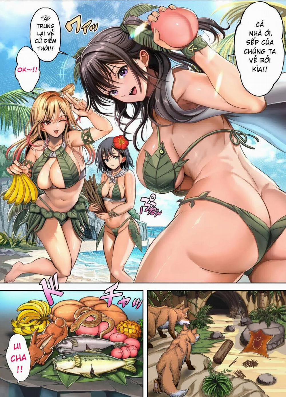 Dàn Harem Nơi Hoang Đảo Oneshot - Phần manga trang 7
