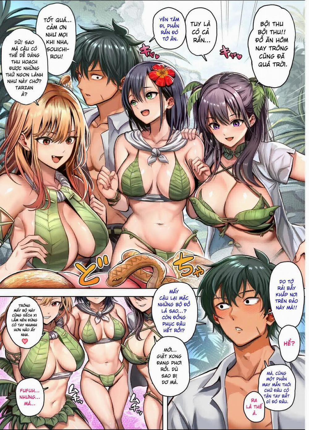 Dàn Harem Nơi Hoang Đảo Oneshot - Phần manga trang 8