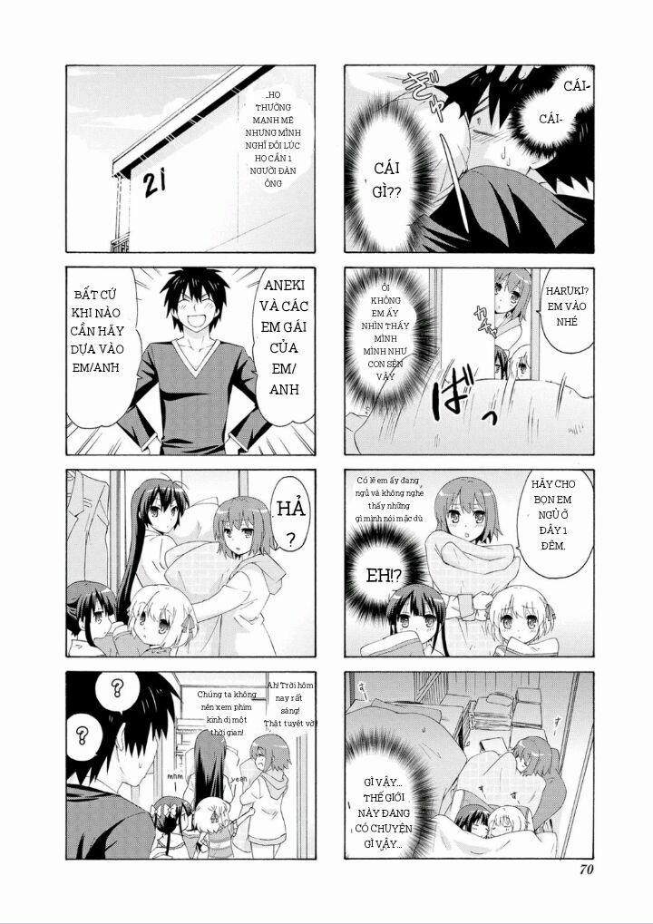 Danchigai 0 Haruki và chị em gái trang 8