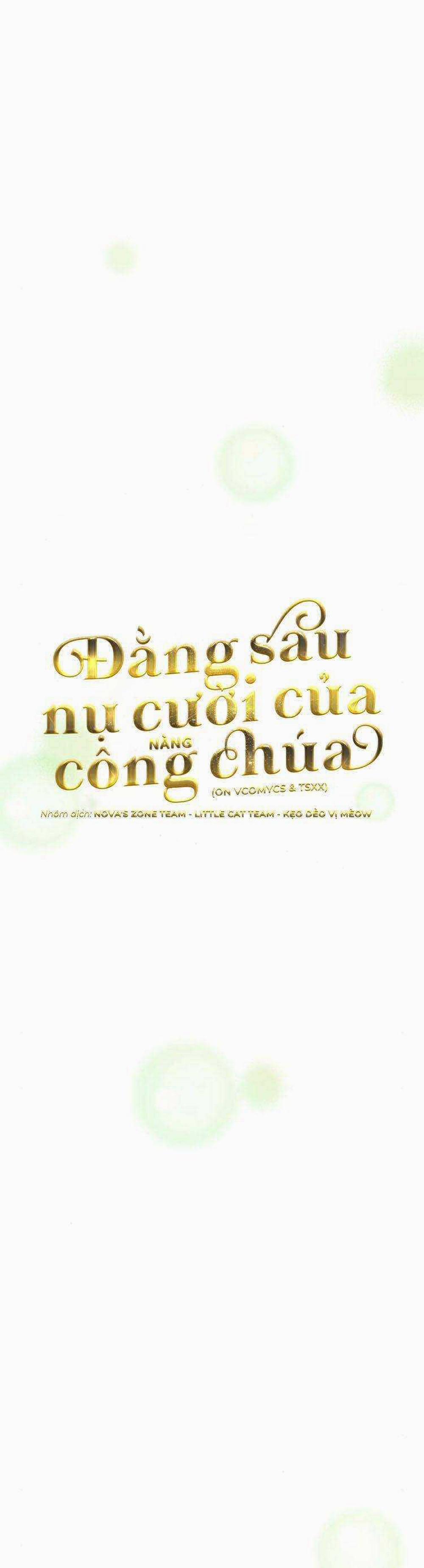 Đằng Sau Nụ Cười Của Nàng Công Chúa 15 trang 1