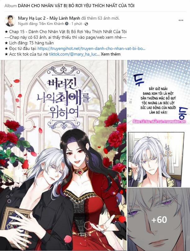 Dành Cho Nhân Vật Bị Bỏ Rơi Yêu Thích Nhất Của Tôi 14.2 trang 10