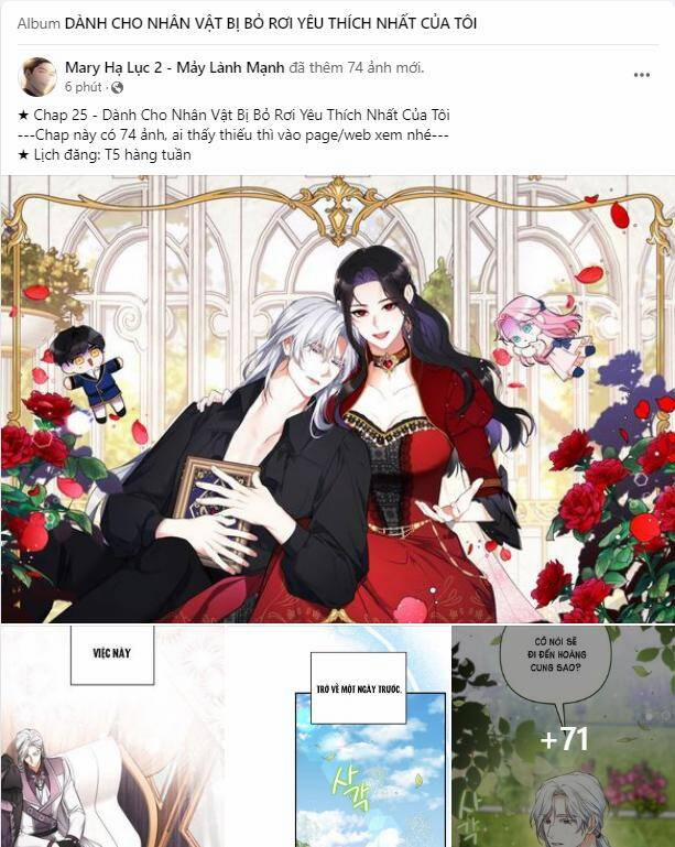 Dành Cho Nhân Vật Bị Bỏ Rơi Yêu Thích Nhất Của Tôi 25.1 trang 13