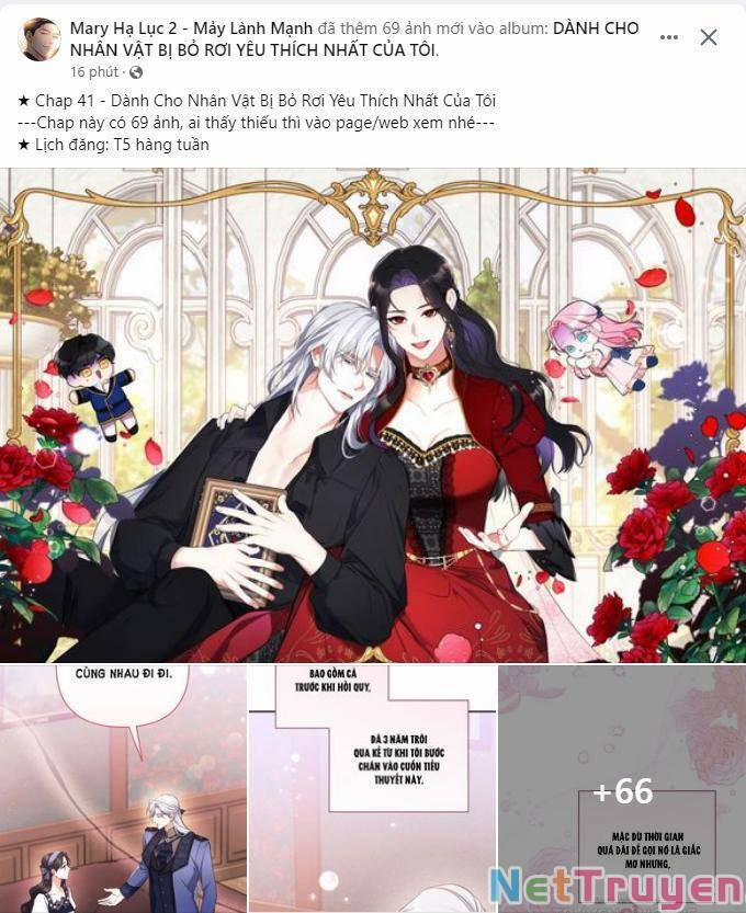 Dành Cho Nhân Vật Bị Bỏ Rơi Yêu Thích Nhất Của Tôi 41.1 trang 2