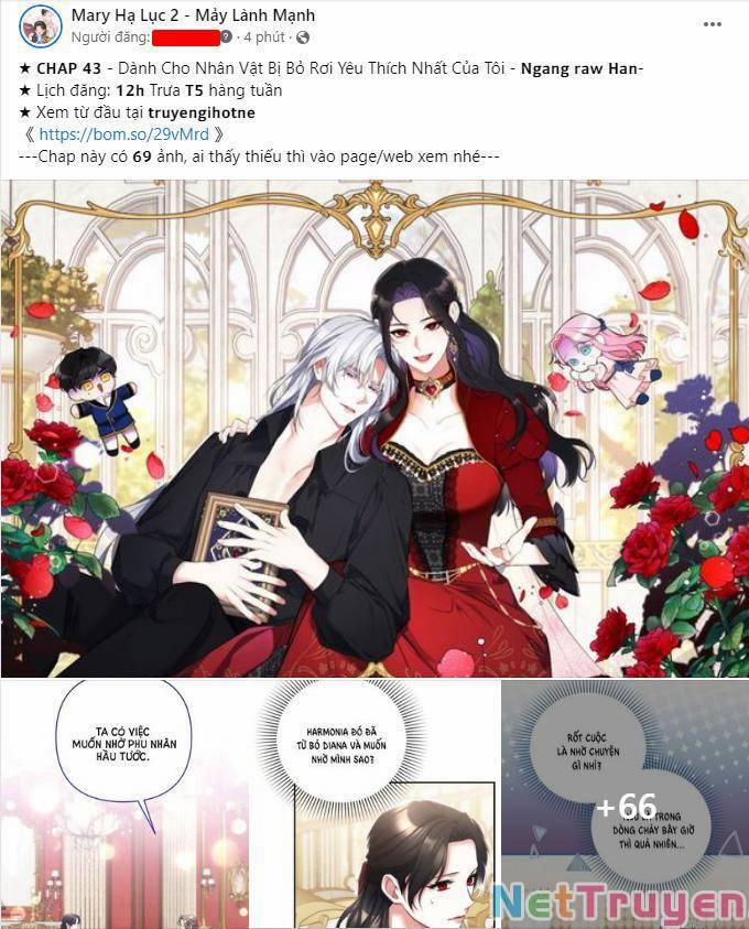 Dành Cho Nhân Vật Bị Bỏ Rơi Yêu Thích Nhất Của Tôi 42.2 trang 0