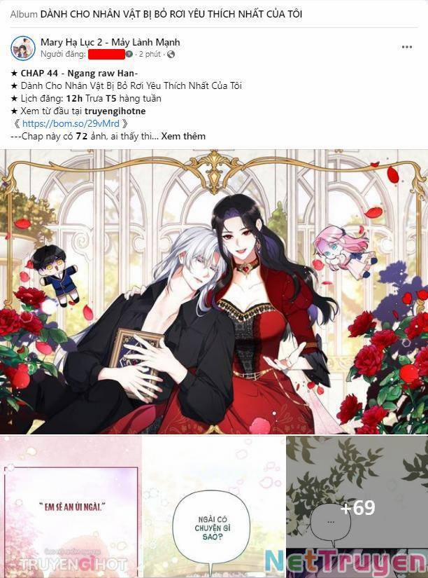 Dành Cho Nhân Vật Bị Bỏ Rơi Yêu Thích Nhất Của Tôi 43.2 trang 0