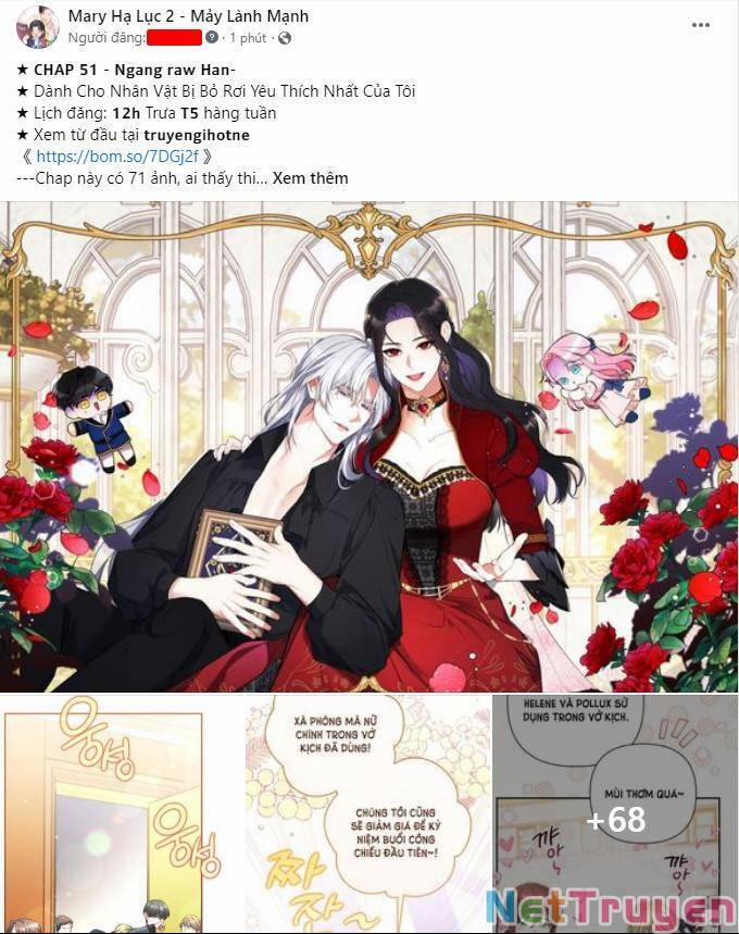 Dành Cho Nhân Vật Bị Bỏ Rơi Yêu Thích Nhất Của Tôi 50.2 trang 1