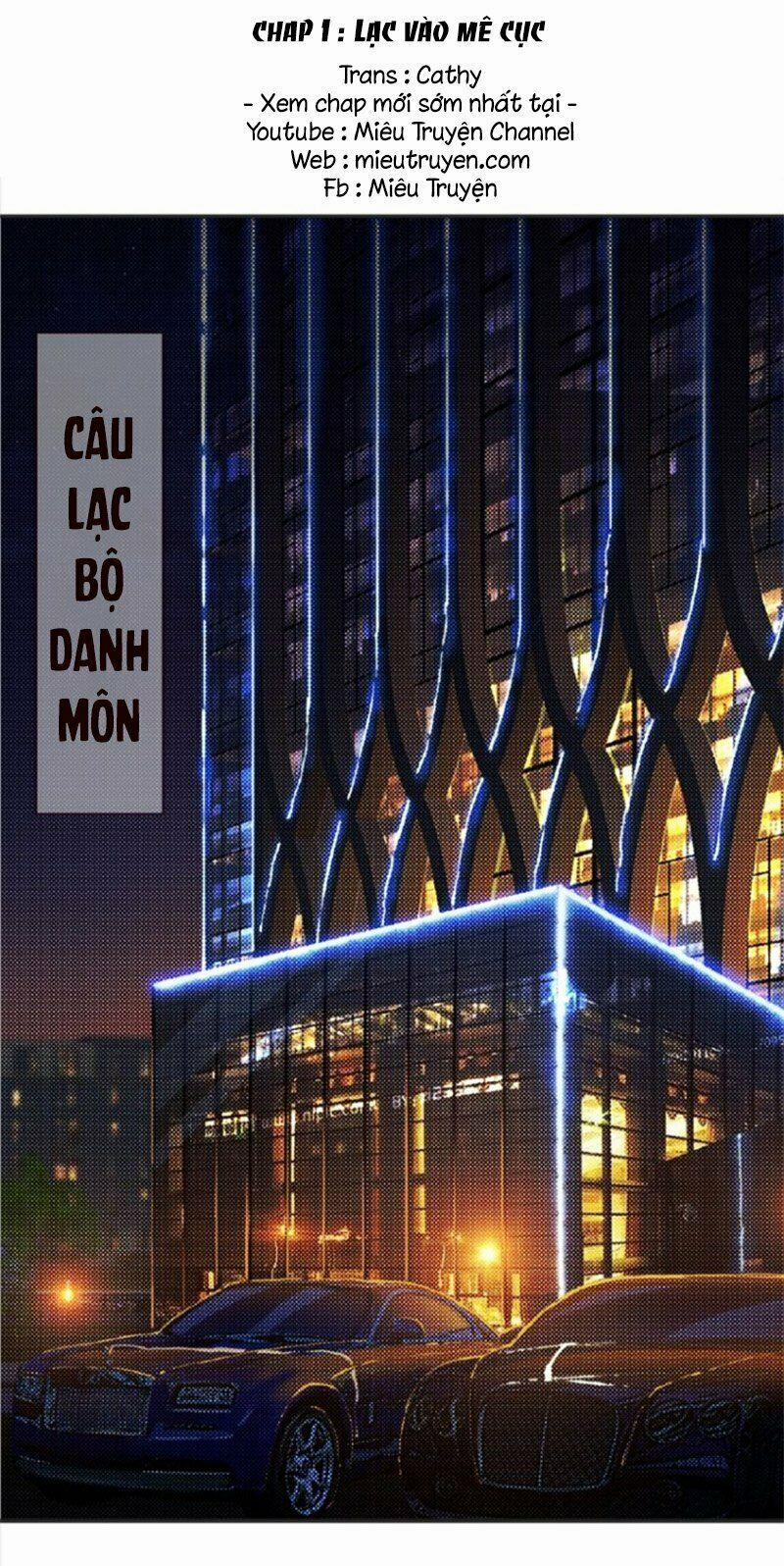 Danh Môn Chí Ái 1 trang 1