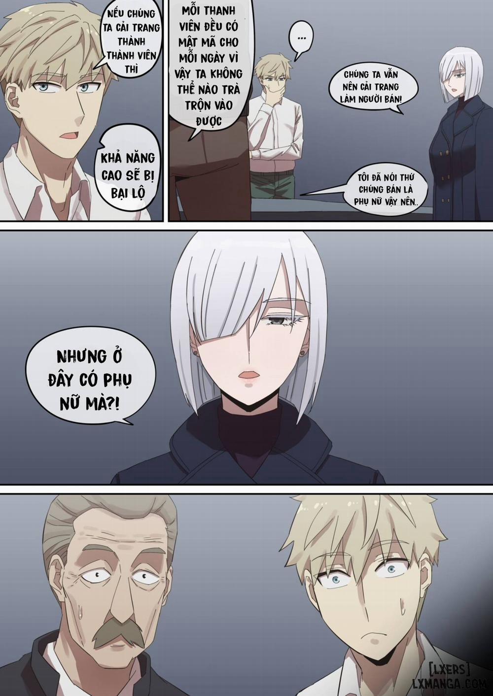 Daraku Mesu-tachi no Shoufu Nisshi Full Ending 1+2 trang 12