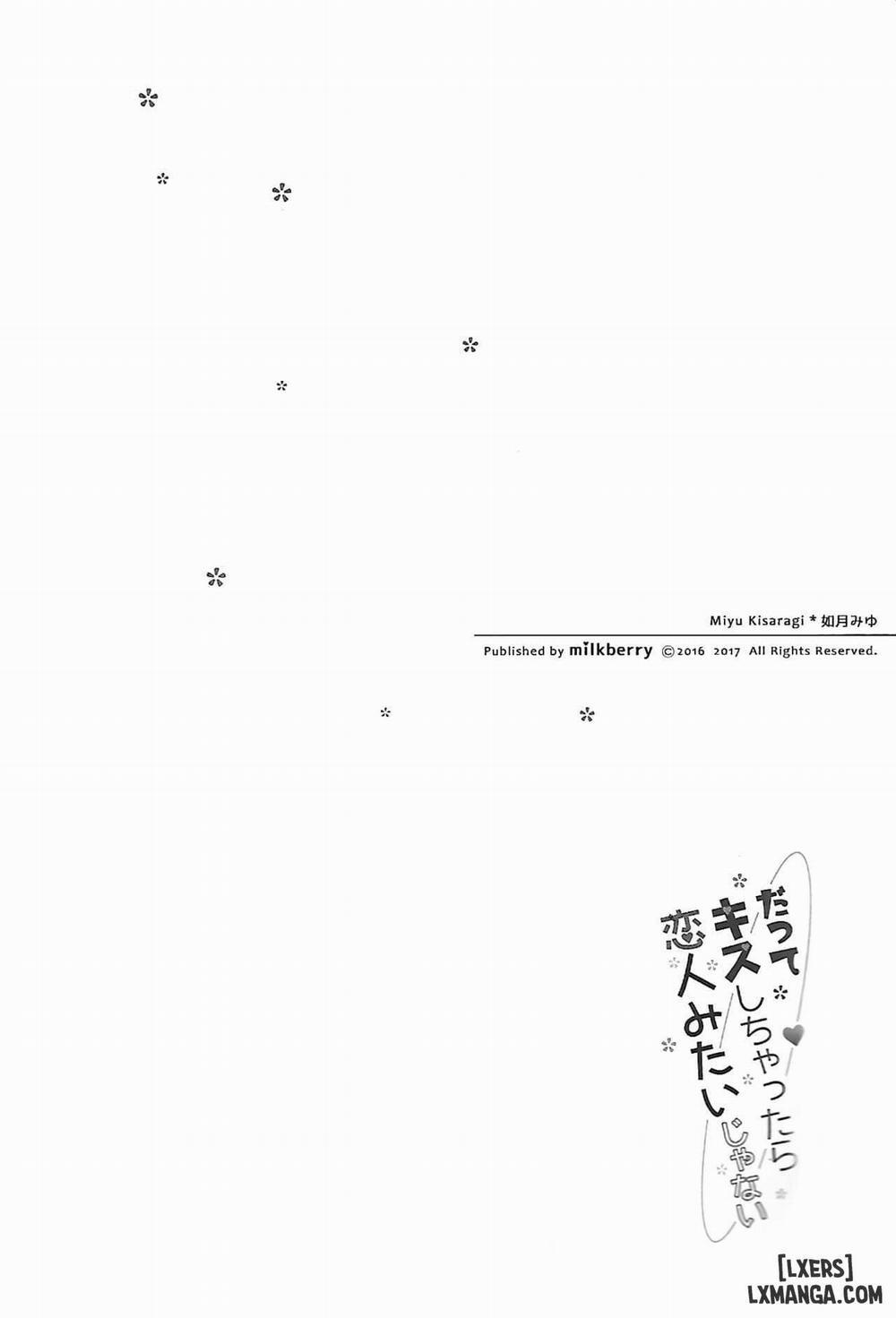 Datte Kiss Shichattara Koibito Mitai Janai Oneshot trang 4