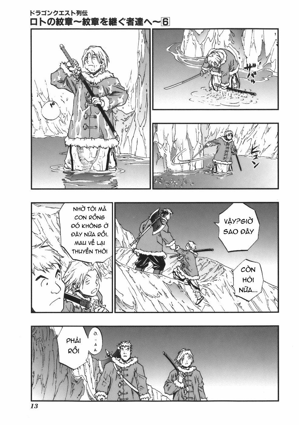 Dấu Ấn Rồng Thiêng - Người Kế Thừa Thánh Huy 0 0 After flame faded away trang 14