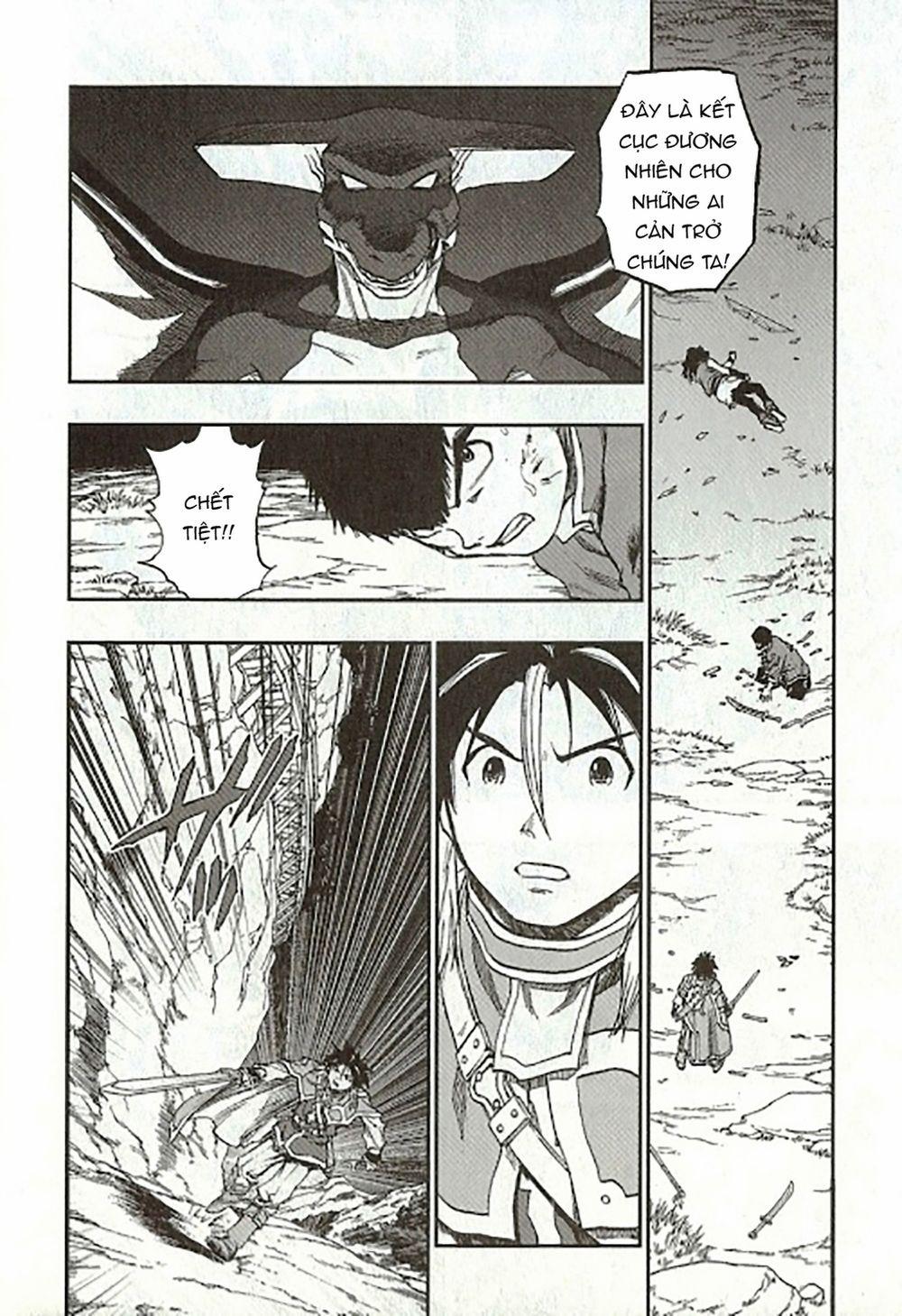 Dấu Ấn Rồng Thiêng - Người Kế Thừa Thánh Huy 0 0 He was found when he was going to escape trang 15