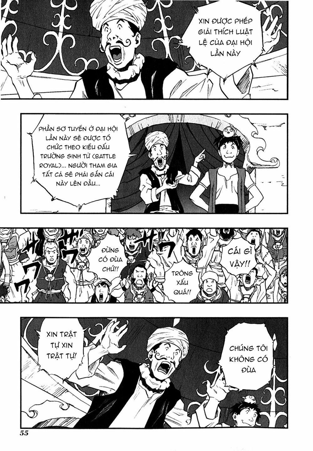 Dấu Ấn Rồng Thiêng - Người Kế Thừa Thánh Huy 0 0 Start of the battle championship trang 12