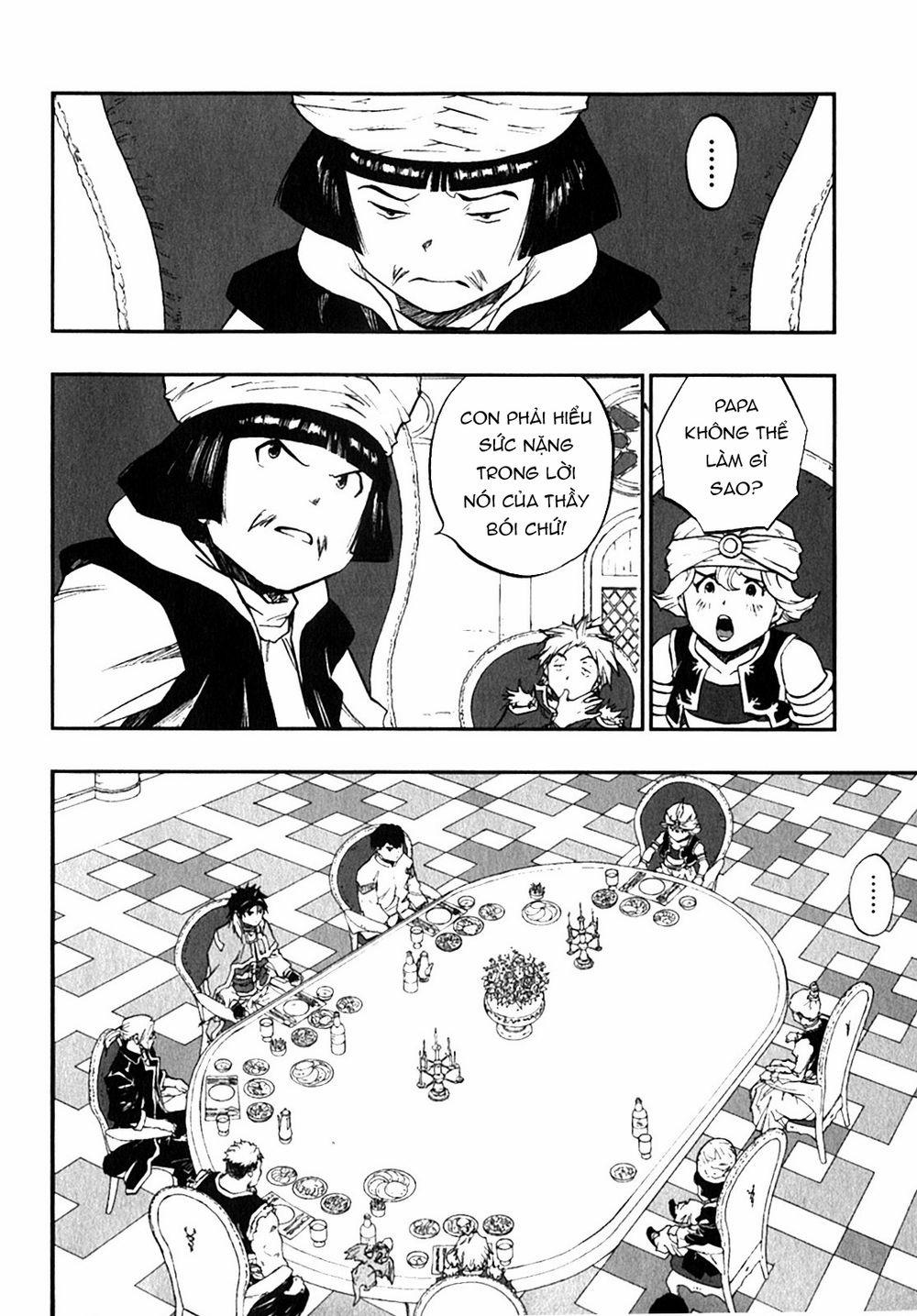 Dấu Ấn Rồng Thiêng - Người Kế Thừa Thánh Huy 0 0 The dinner in royal palace trang 12