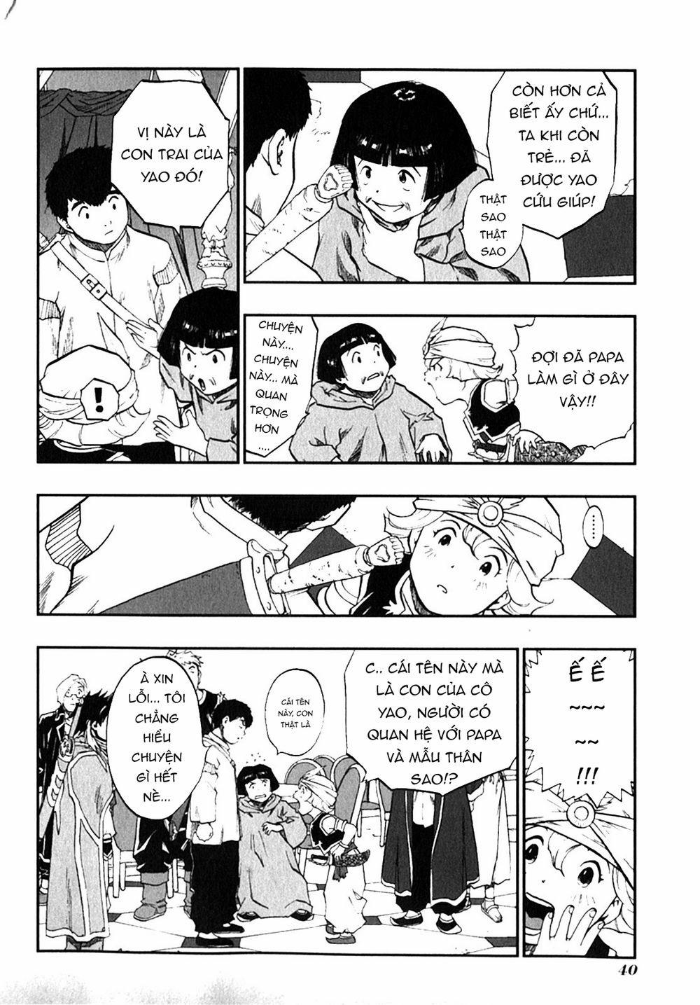 Dấu Ấn Rồng Thiêng - Người Kế Thừa Thánh Huy 0 0 The dinner in royal palace trang 3