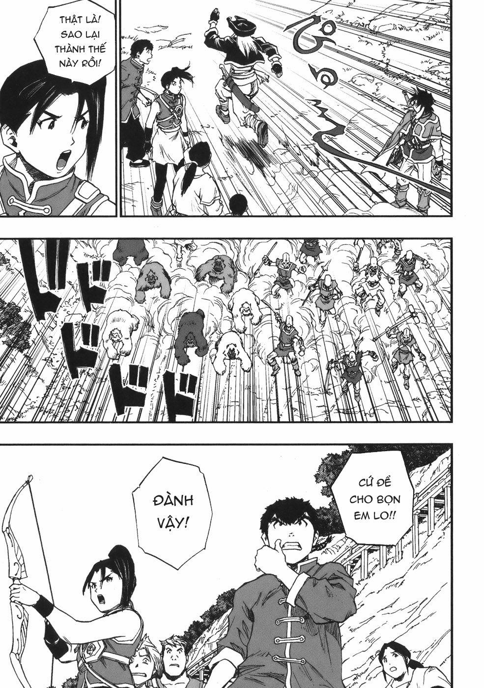 Dấu Ấn Rồng Thiêng - Người Kế Thừa Thánh Huy 0 0 The monsters escaped out of necessity trang 10