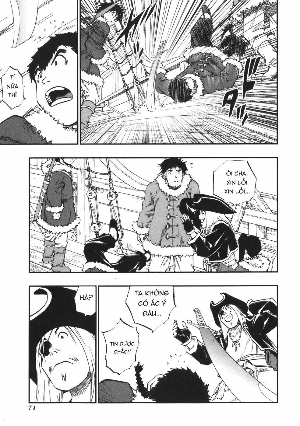 Dấu Ấn Rồng Thiêng - Người Kế Thừa Thánh Huy 0 0 The pirate came over trang 11