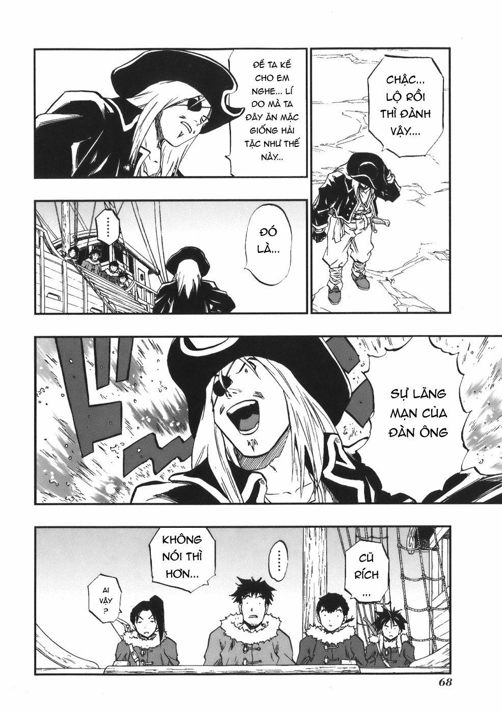 Dấu Ấn Rồng Thiêng - Người Kế Thừa Thánh Huy 0 0 The pirate came over trang 8