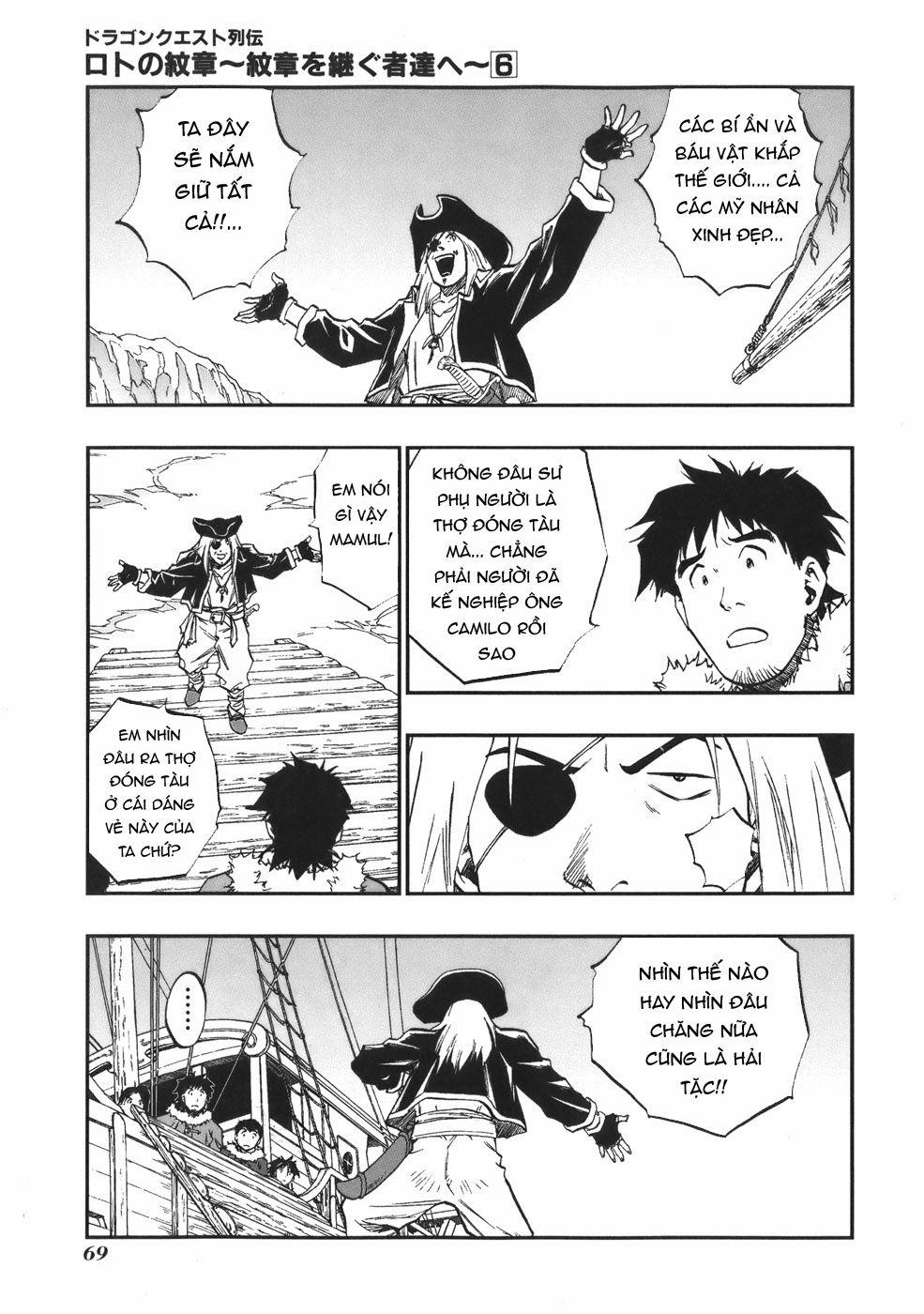 Dấu Ấn Rồng Thiêng - Người Kế Thừa Thánh Huy 0 0 The pirate came over trang 9