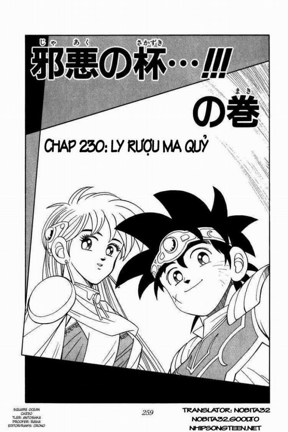 Dấu ấn rồng thiêng 230: Li rượu ma quỉ trang 0