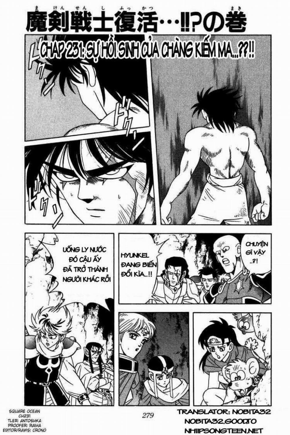 Dấu ấn rồng thiêng 231: Sự hồi sinh của chàng kiếm ma...??!! trang 0