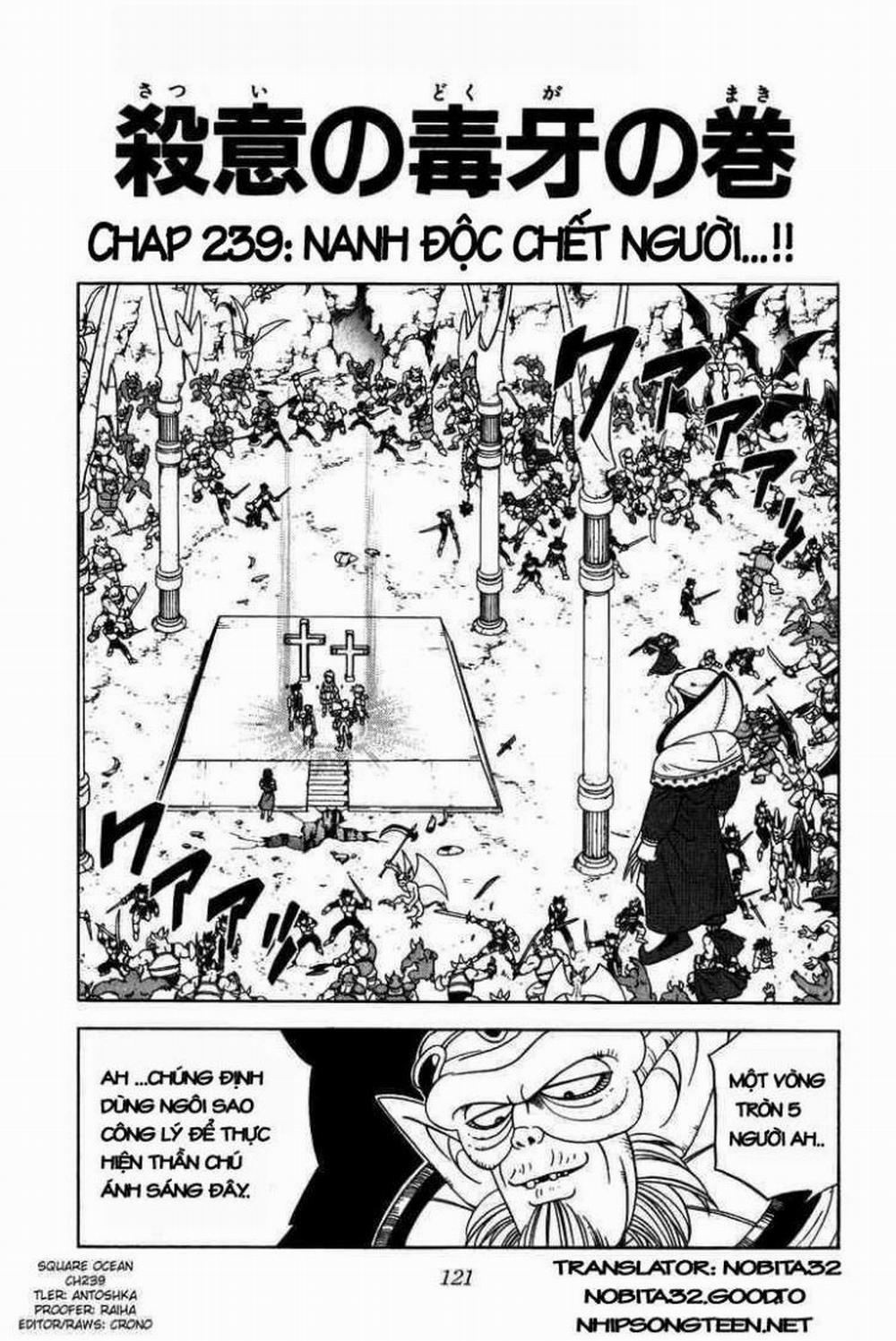 Dấu ấn rồng thiêng 239: Nanh độc chết người...!! trang 0