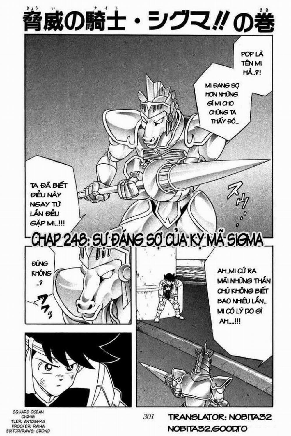 Dấu ấn rồng thiêng 248: Sự đáng sợ của kị mã Sigma trang 0