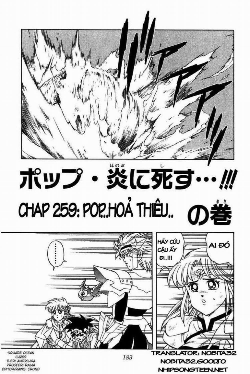 Dấu ấn rồng thiêng 259: Pop... hỏa thiêu... trang 0