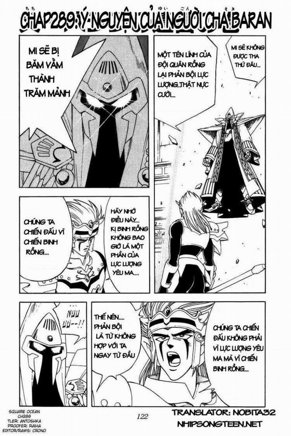 Dấu ấn rồng thiêng 289: Ý nguyện của người cha Baran trang 0