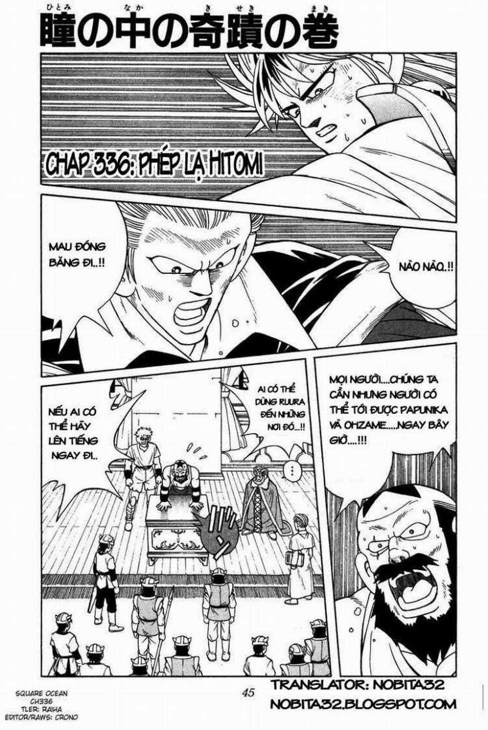 Dấu ấn rồng thiêng 336: Phép lạ Hitomi trang 0