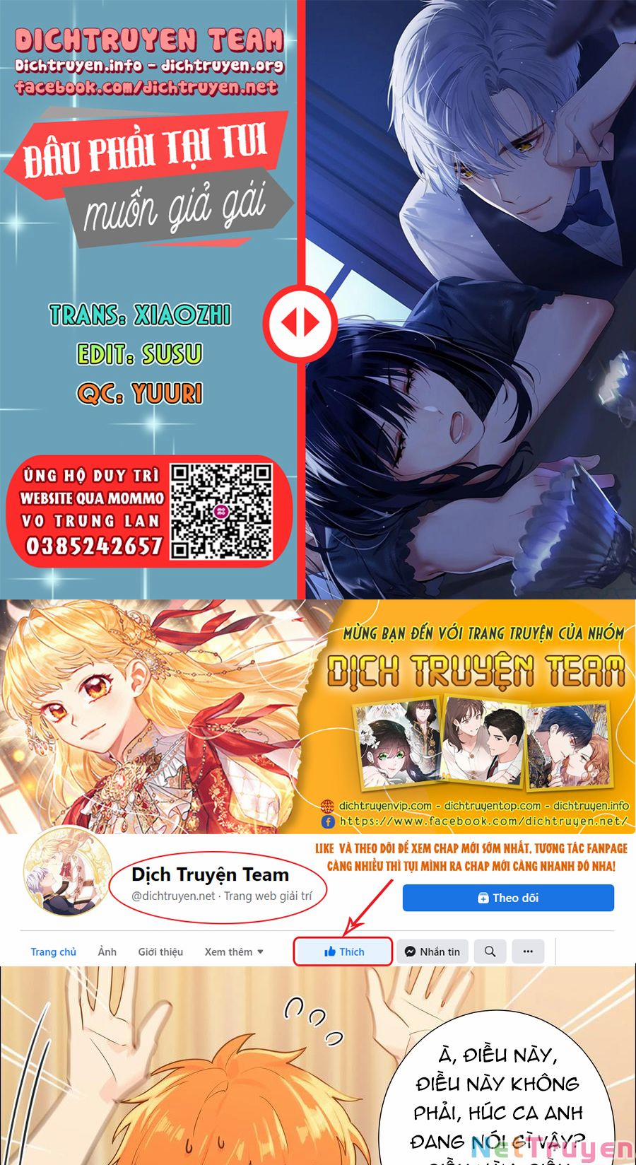 Đâu Phải Tại Tui Muốn Giả Gái 101 trang 0