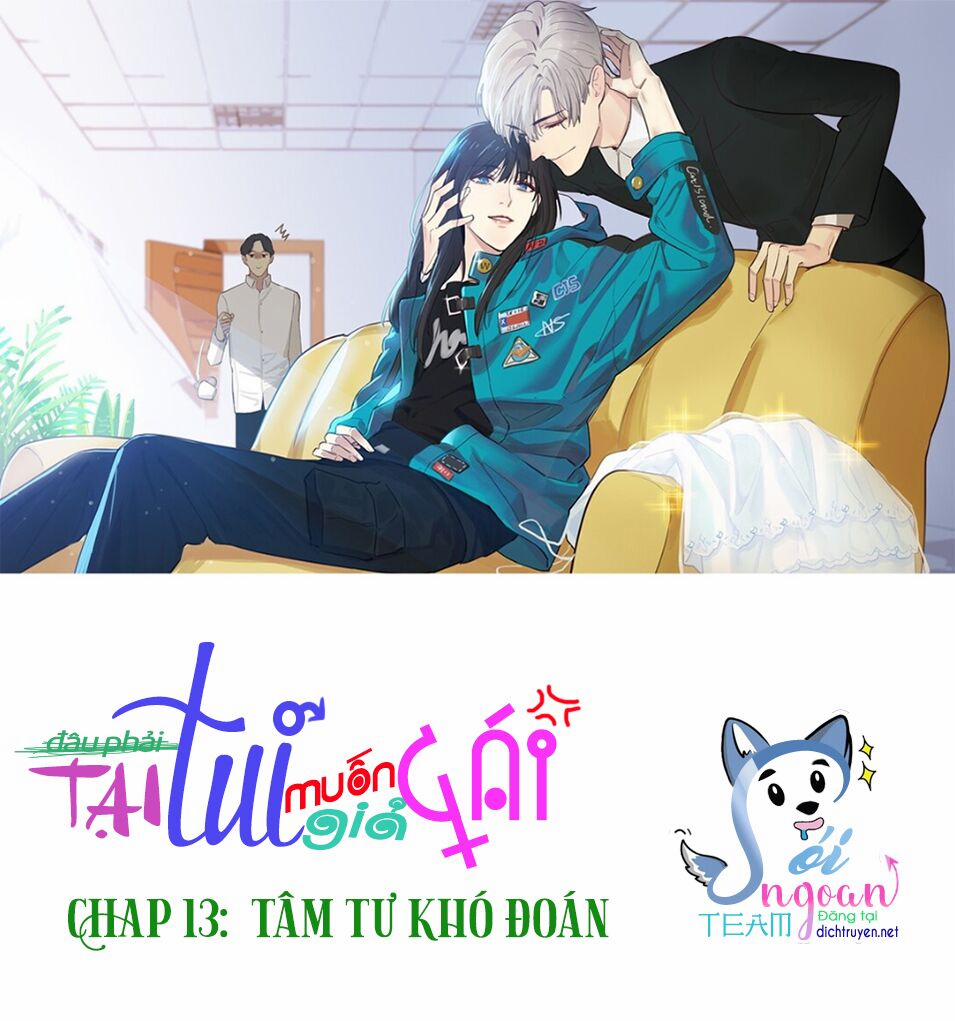 Đâu Phải Tại Tui Muốn Giả Gái 13 trang 0