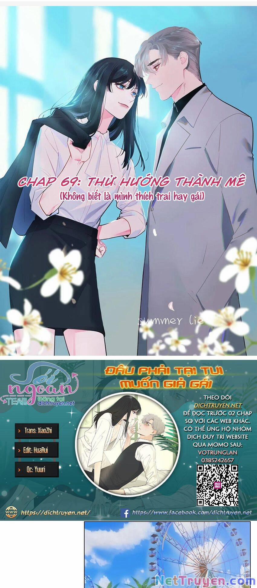 Đâu Phải Tại Tui Muốn Giả Gái 69 trang 0