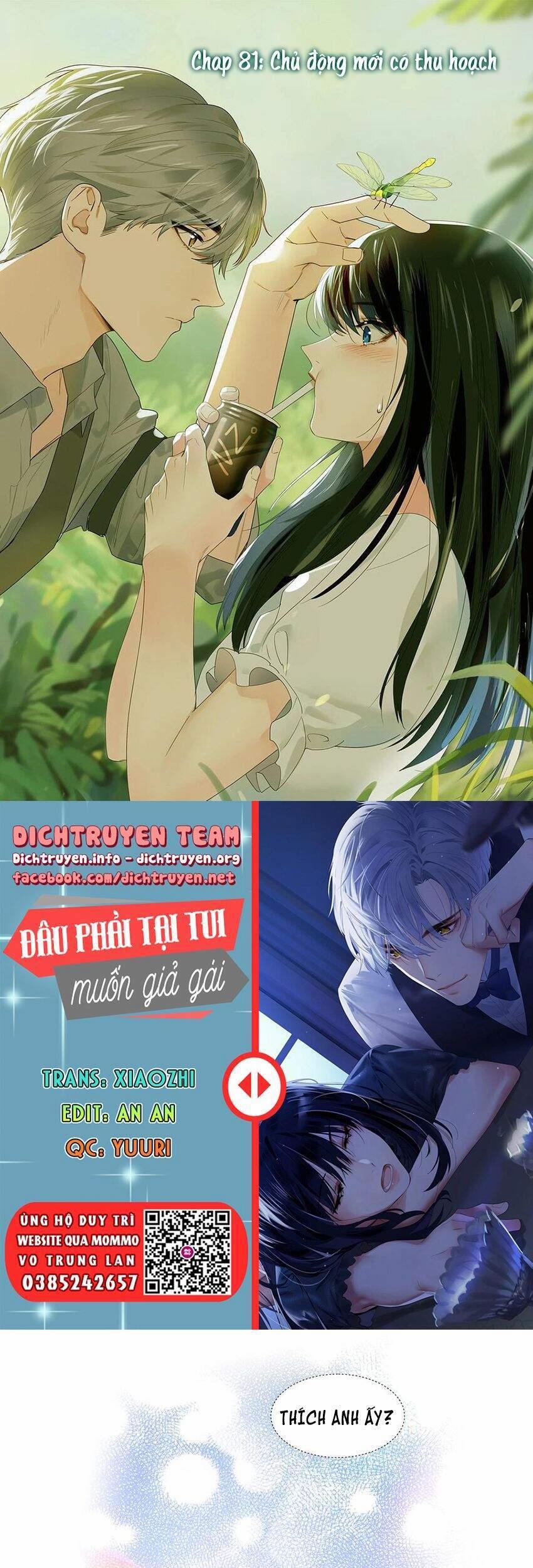 Đâu Phải Tại Tui Muốn Giả Gái 81 trang 0