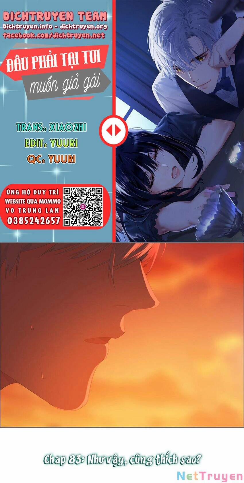 Đâu Phải Tại Tui Muốn Giả Gái 83 trang 0