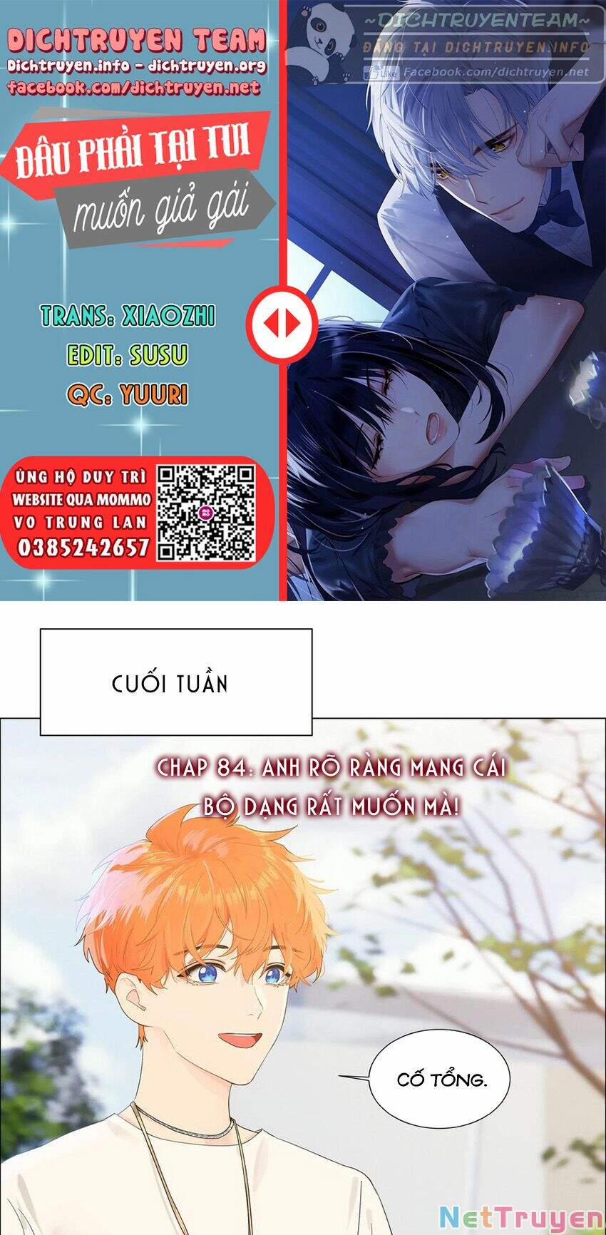 Đâu Phải Tại Tui Muốn Giả Gái 84 trang 0