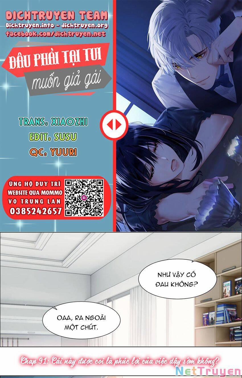 Đâu Phải Tại Tui Muốn Giả Gái 91 trang 0