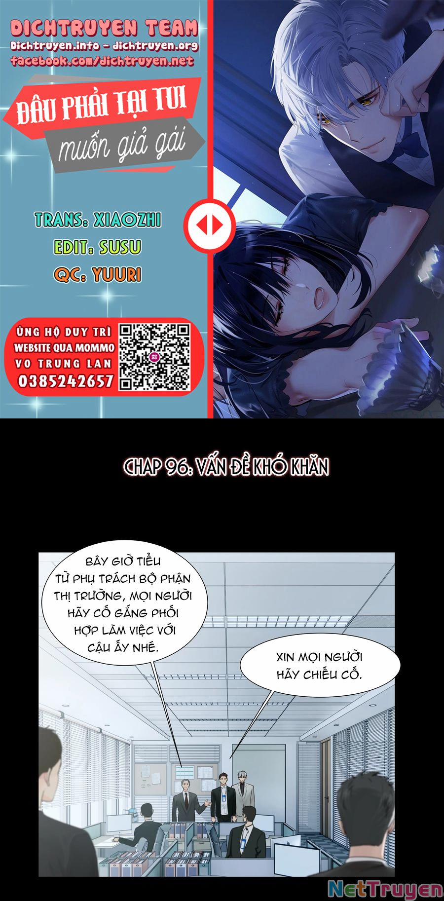 Đâu Phải Tại Tui Muốn Giả Gái 96 trang 0