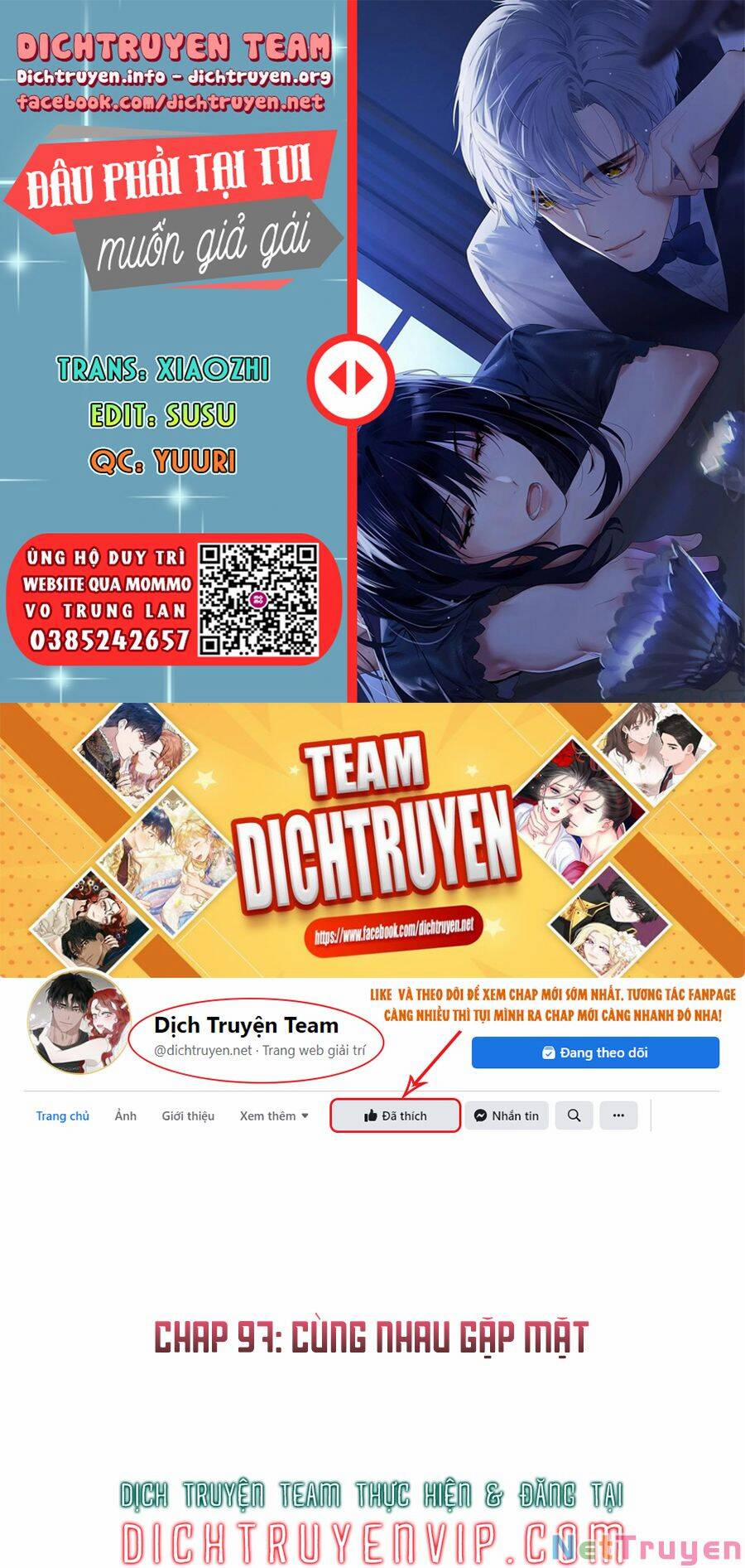 Đâu Phải Tại Tui Muốn Giả Gái 97 trang 1