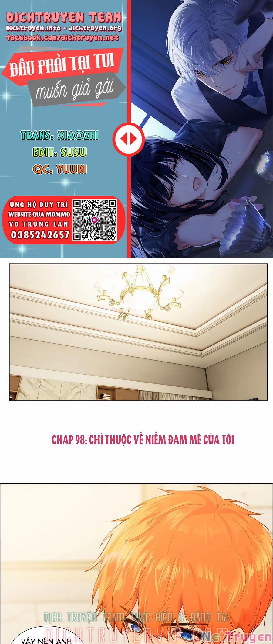 Đâu Phải Tại Tui Muốn Giả Gái 98 trang 0