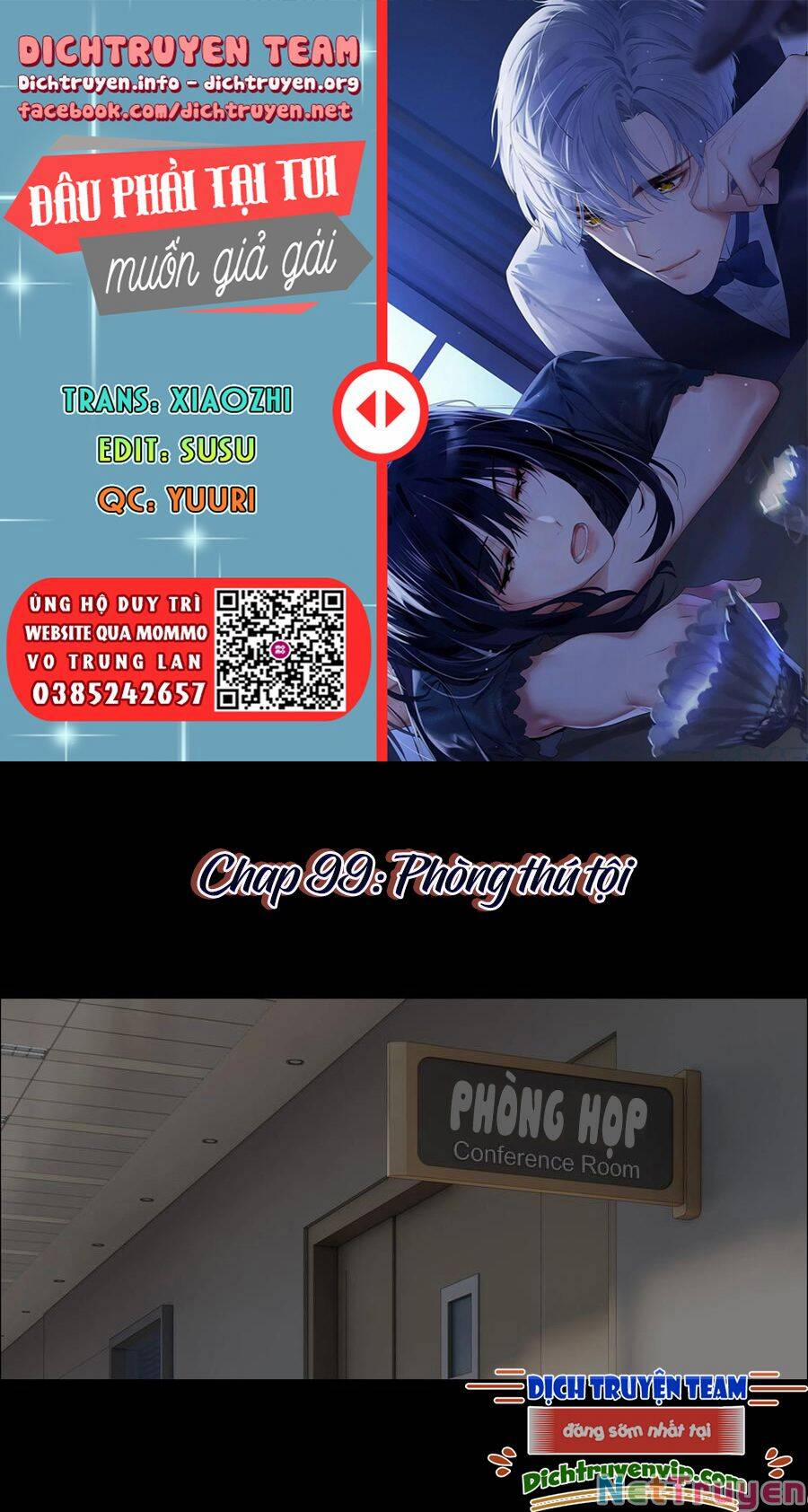 Đâu Phải Tại Tui Muốn Giả Gái 99 trang 0