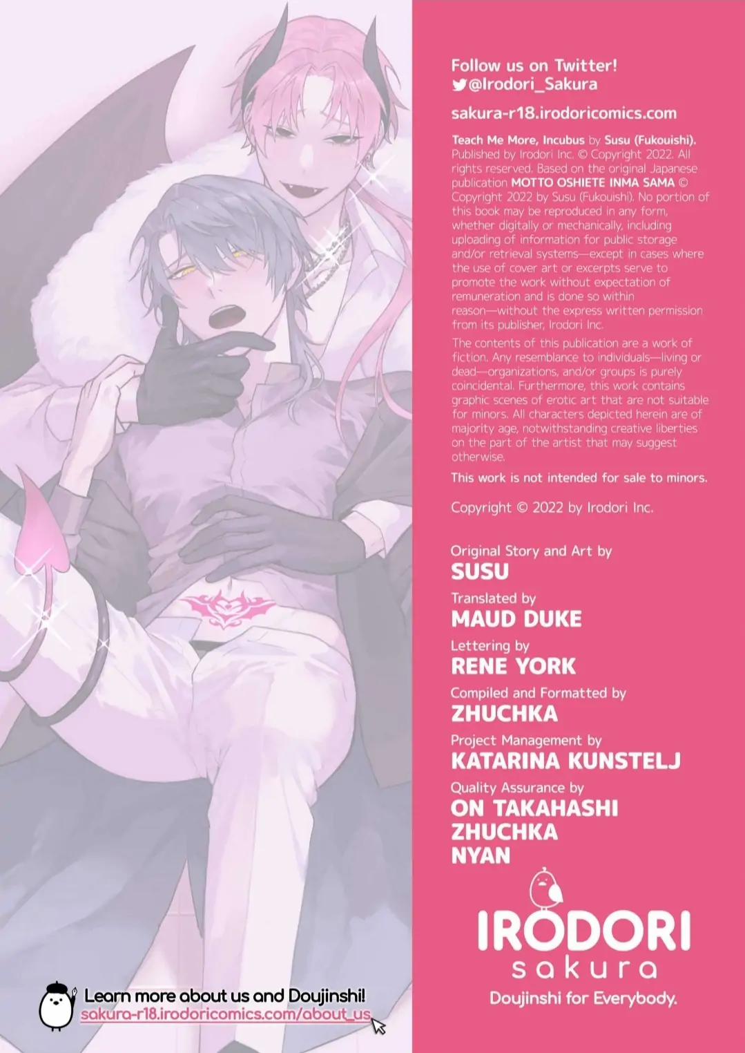 Dạy Cho Tôi Thêm Nữa Đi, Incubus 1 trang 29